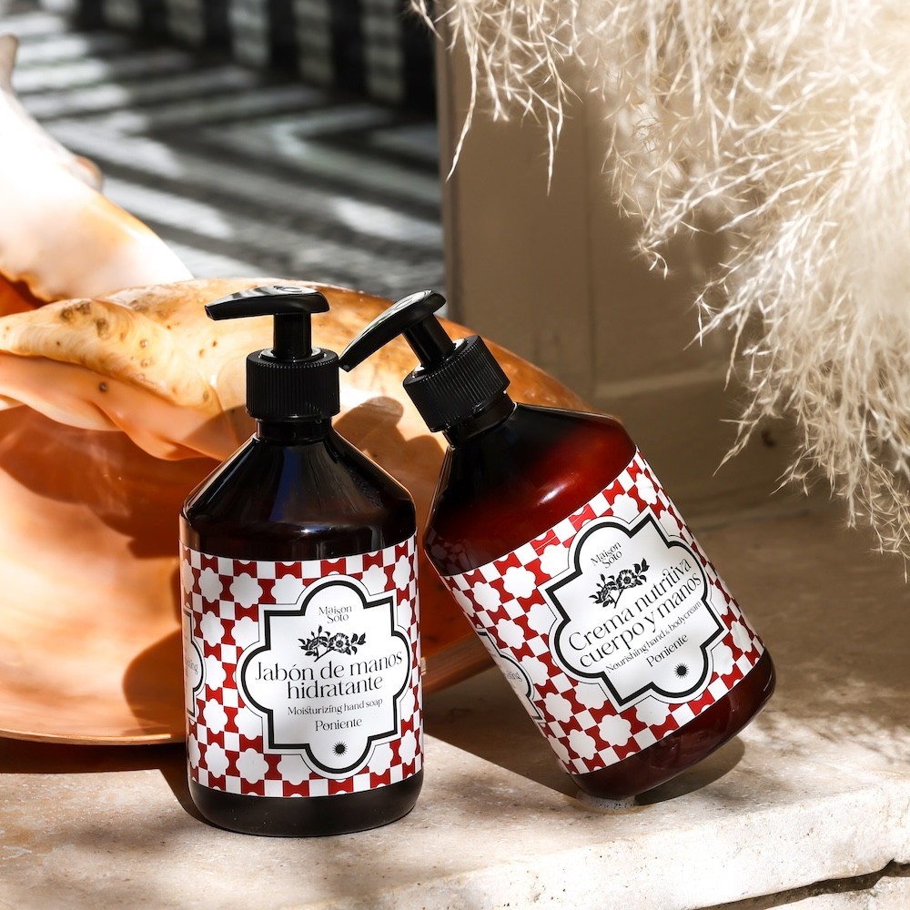 Moisturizing hand soap | Poniente | Maison Soto