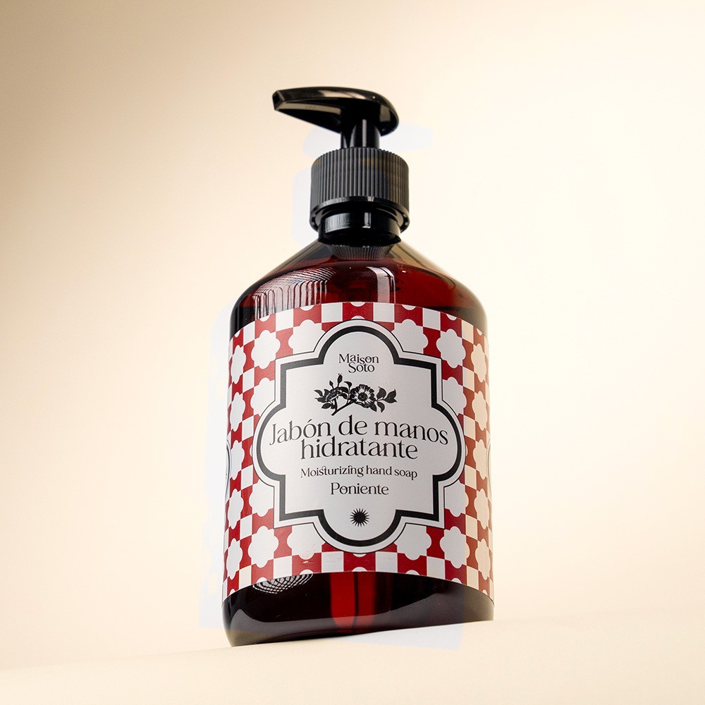 Savon hydratant pour les mains  | Poniente  | Maison Soto