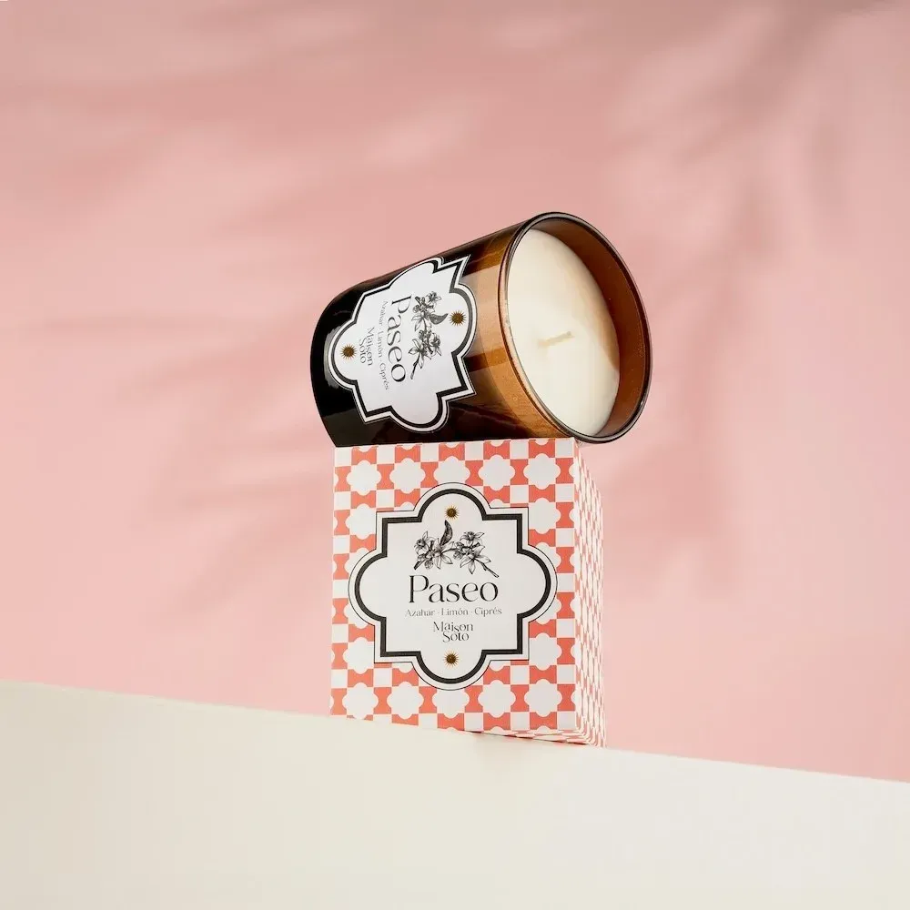 Handmade Scented Candle | Andalusia | Paseo Candle by Maison Soto