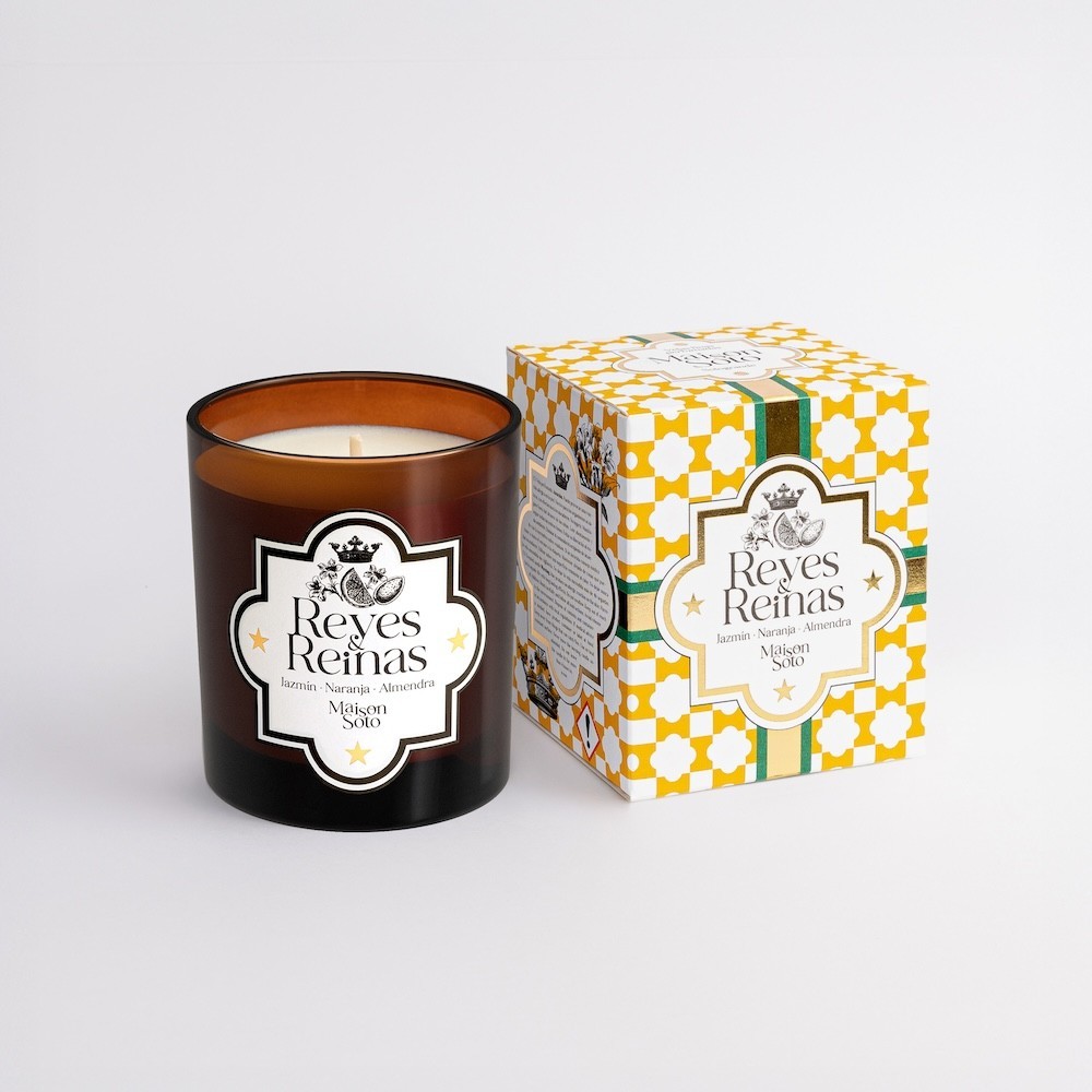 Reyes & Reinas | Vela Aromática Andaluza Artesanal | Maison Soto